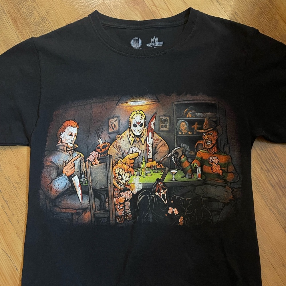 Get Down Art Horror T-shirt